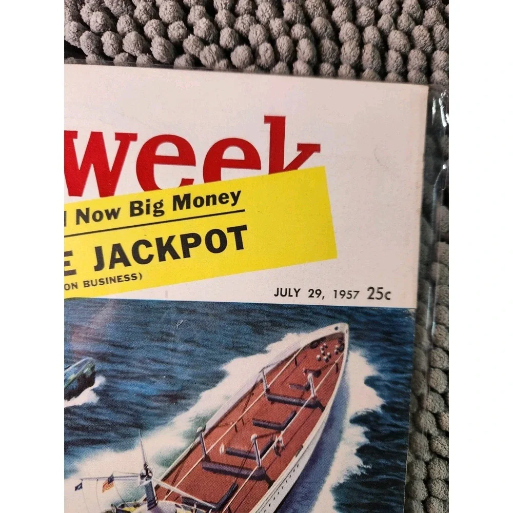 MAG: Newsweek Magazine‎ July 29 1957- The Coming Atomic Ship